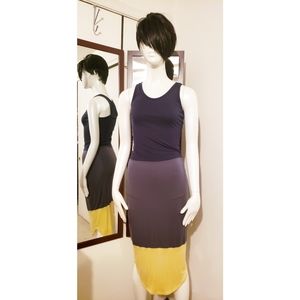 Go Couture Color Block Dress! Size M